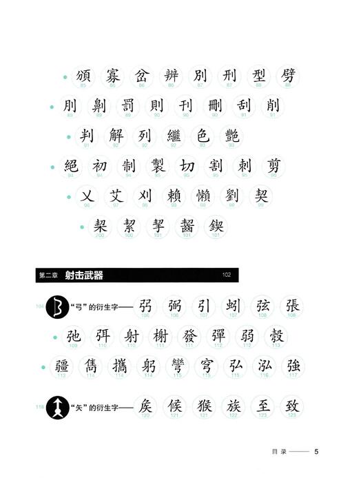 汉字树6 五千年的刀光剑影 青缃知本