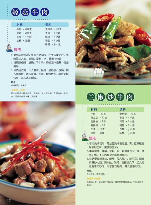 陈力漫-家庭实用菜谱大全-牛羊肉类