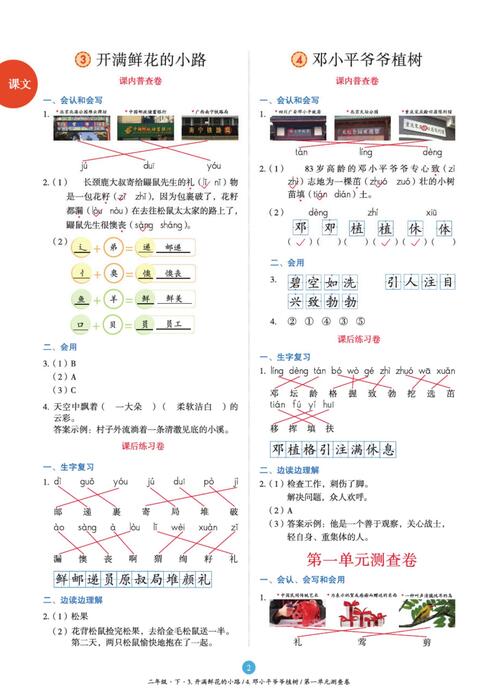 2年级语文绘本-b2-六三版