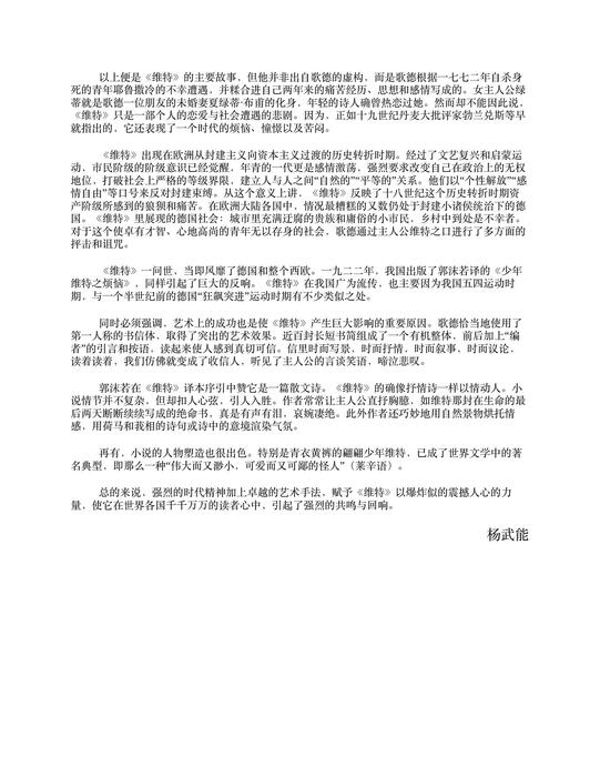 少年维特的烦恼