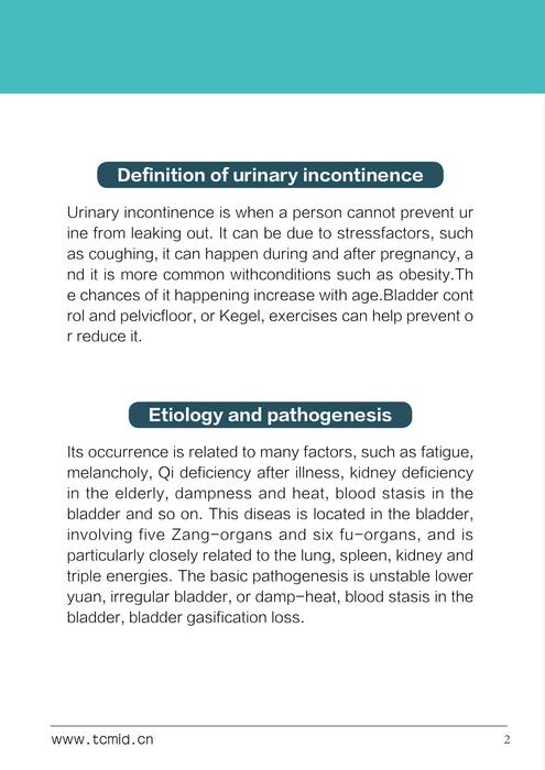 尿失禁课件-英文 - 副本