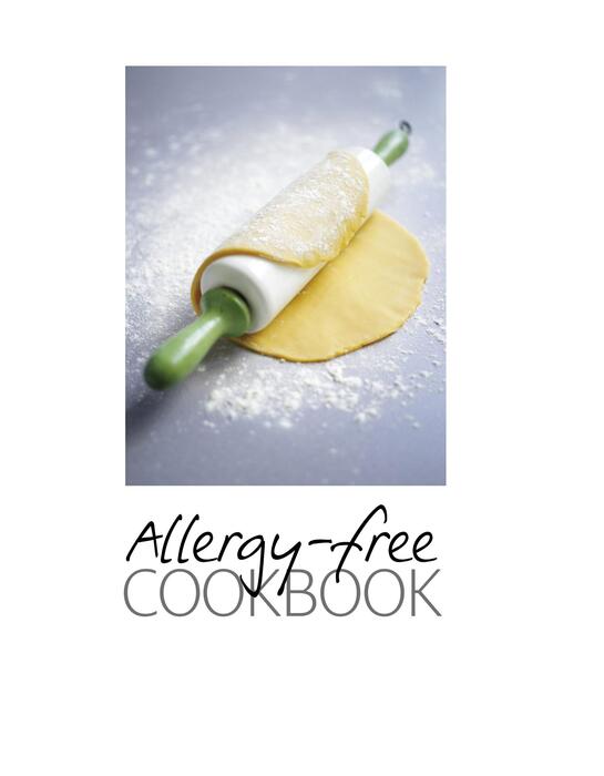 dk alergy free cookbook