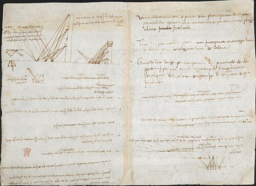 页面提取自－阿伦德尔抄本.codex arundel.达芬奇著.by leonardo da vinci.大英图书馆藏.arundel.ms.263-3
