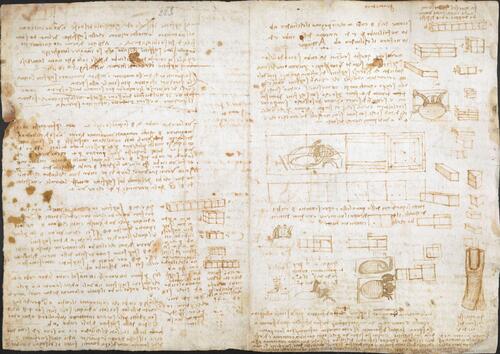 页面提取自－阿伦德尔抄本.codex arundel.达芬奇著.by leonardo da vinci.大英图书馆藏.arundel.ms.263-6