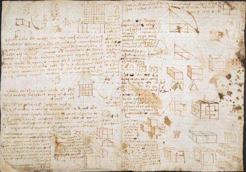 页面提取自－阿伦德尔抄本.codex arundel.达芬奇著.by leonardo da vinci.大英图书馆藏.arundel.ms.263-6