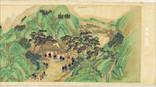 靖海全图.香港海事博物馆藏.水墨设色绢本.清嘉庆时期绘 靖海全图.香港海事博物馆藏.水墨设色绢本.清嘉庆时期绘