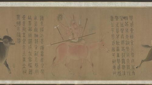 五星二十八宿神形图.上卷.宋摹本.北京故宫博物院藏
