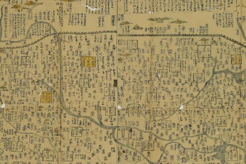 大明九邉万国人跡路程全図.王君甫