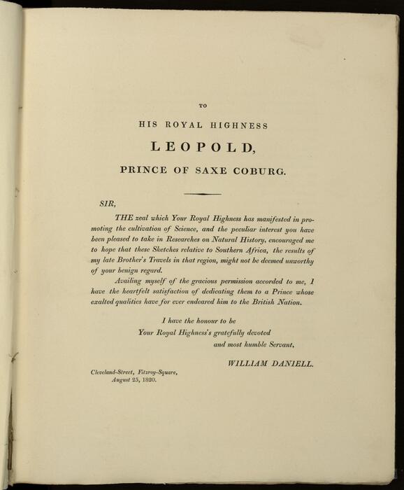南非的部落.动物和风景速写.by samuel daniell.1820年出版