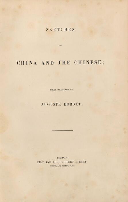 中国及中国人素描册.sketches of china and the chinese.from drawings.by auguste borget.4000x6300像素.1842年