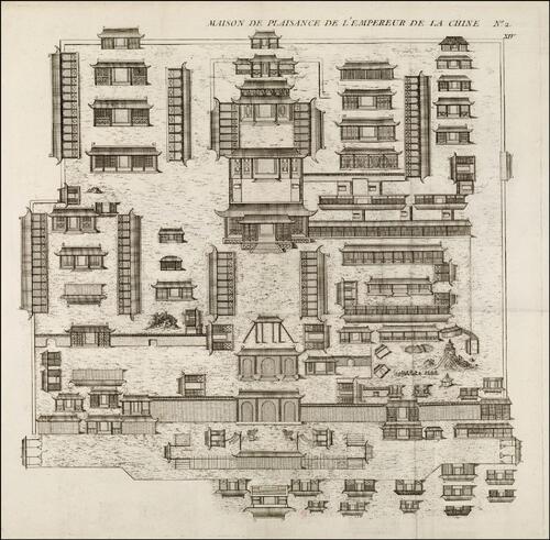 中国园林艺术.97幅铜版画.by georges-louis le rouge.1776-1788年