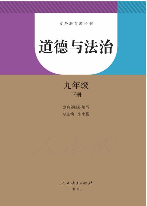 道德与法治九年级下册 道德与法治九年级下册