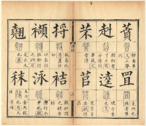 页面提取自－十三经集字摹本.清彭玉雯纂刊.万青铨校正.张小浦鉴定.道光29年刊.1849年-6