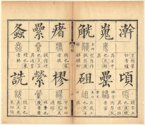 页面提取自－十三经集字摹本.清彭玉雯纂刊.万青铨校正.张小浦鉴定.道光29年刊.1849年-6