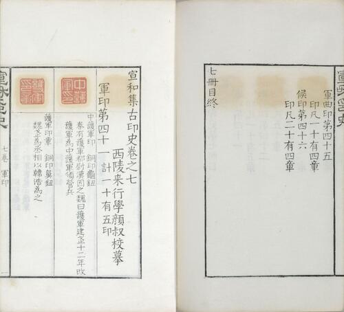 页面提取自－宣和集古印史.明.来行学编.八卷.明万历时期钤印.宝印斋藏板徐安刊本-7