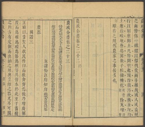 页面提取自－农政全书.卷01至28.总六十卷.明徐光启撰.明崇祯时期陈子龙平露堂刊本-23