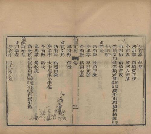 页面提取自－白芙堂算学丛书.四十八种.八十九卷.清.丁取忠撰.清同治光绪时期长沙古荷花池精舍刊本-12