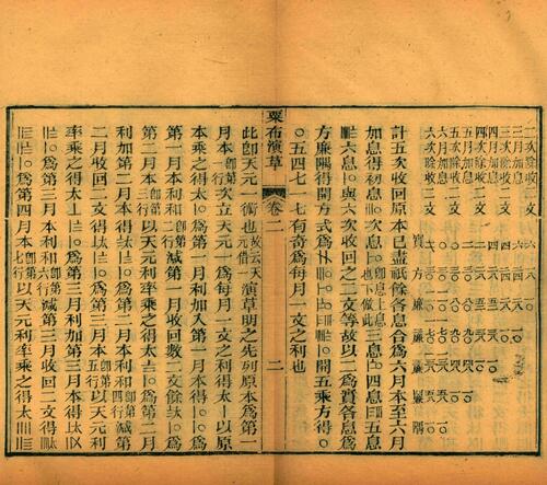 页面提取自－白芙堂算学丛书.四十八种.八十九卷.清.丁取忠撰.清同治光绪时期长沙古荷花池精舍刊本-29