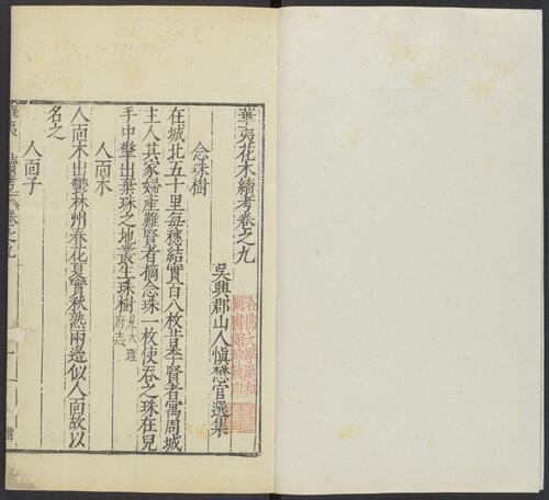 页面提取自－华夷花木鸟兽珍玩考.十二卷.明.慎懋官选集.明万历时期刻本-8