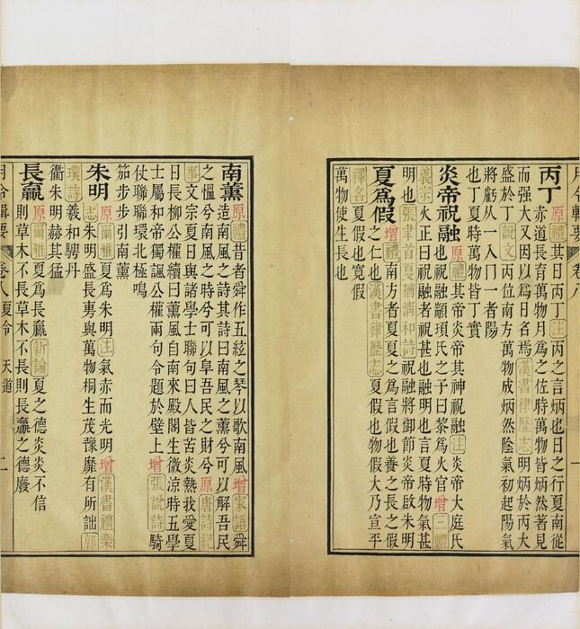 页面提取自－月令辑要.二十四卷.卷首.清.李光地等撰.清康熙时期内府四色套印本-14