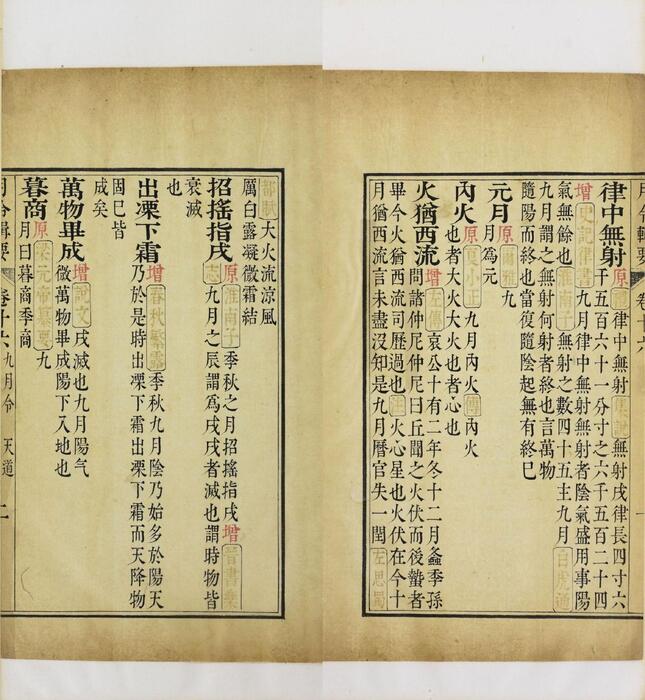 页面提取自－月令辑要.二十四卷.卷首.清.李光地等撰.清康熙时期内府四色套印本-22