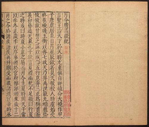 页面提取自－月令广义.24卷.卷首附录各一卷.明冯应京纂辑.戴任增释.明万历30年秣陵陈邦泰刊-2