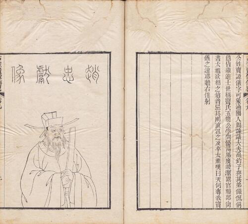 页面提取自－古圣贤像传略.十六卷.清.顾沅辑录.孔莲卿绘像.清道光十年刊本-9