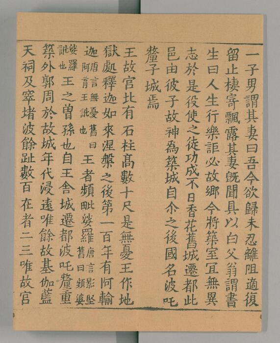 页面提取自－大唐西域记.唐玄奘述.辩机撰.存8卷.日本国立国会图书馆藏.南宋绍兴2年湖州思溪圆觉禅院刊本.1132年-8