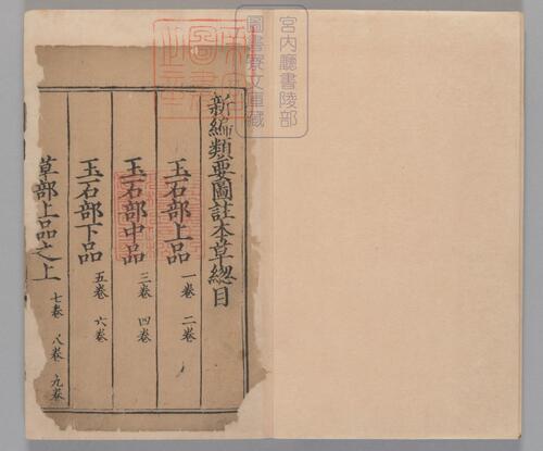 页面提取自－新编类要图注本草.四十二卷.目1卷.上5卷.宋唐慎微.寇宗奭撰.宋末元初建安余彦国励贤堂刊本