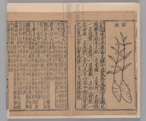页面提取自－新编类要图注本草.四十二卷.目1卷.上5卷.宋唐慎微.寇宗奭撰.宋末元初建安余彦国励贤堂刊本-6