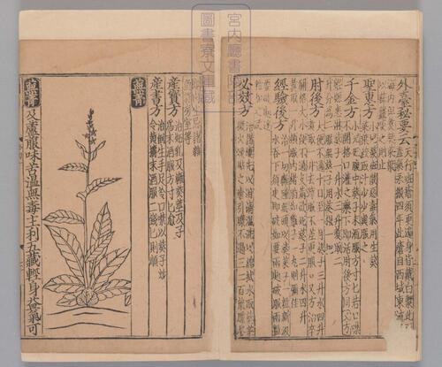页面提取自－新编类要图注本草.四十二卷.目1卷.上5卷.宋唐慎微.寇宗奭撰.宋末元初建安余彦国励贤堂刊本-20