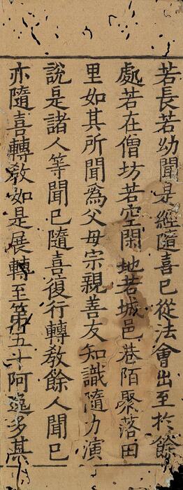 页面提取自－妙法莲华经.七卷.鸠摩罗什译.经折装.中国国家图书馆藏.思溪藏.南宋刻本-6