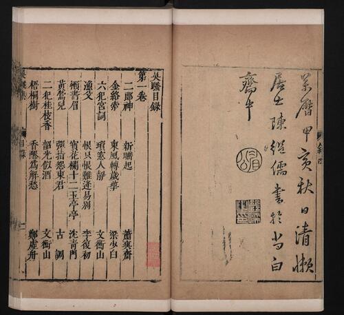 页面提取自－吴骚集.初二合刻.八卷.明.王穉登.张楚叔编.明末刊本