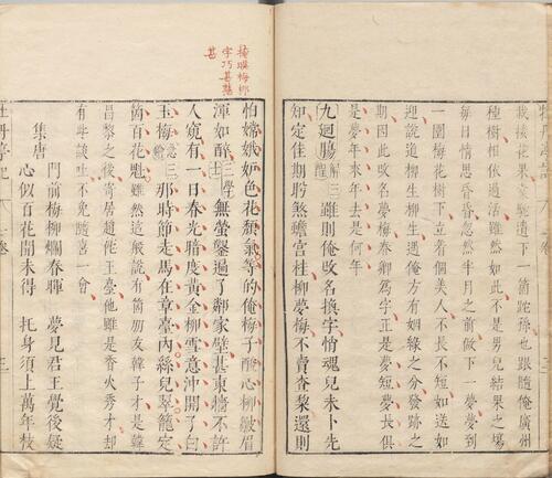 页面提取自－牡丹亭记.四卷.明.汤显祖撰.臧懋循评.明末茅暎刻朱墨套印本-2