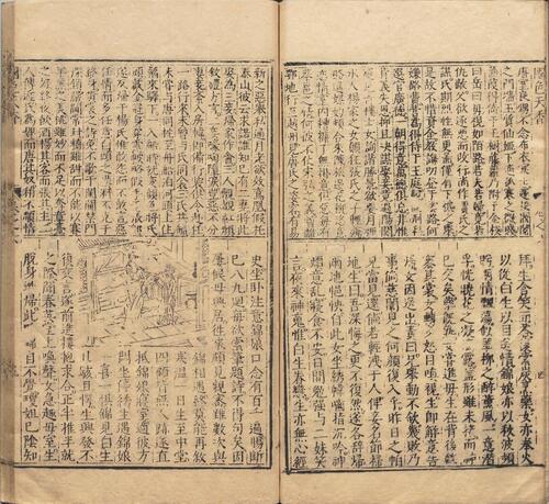 页面提取自－新刻京台公余胜览国色天香.十卷.明.吴敬所.辑.明万历二十五年金陵周氏万卷楼重刊本-6