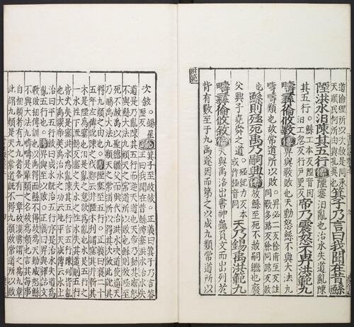 页面提取自－尚书注疏.二十卷.孔安国传.陆德明音义 .孔颖达疏.明嘉靖李元阳福建刻.明隆庆二年重修刊本-9