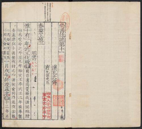页面提取自－十三经注疏.02.尚书注疏.明嘉靖时期李元阳福建刻 (14)