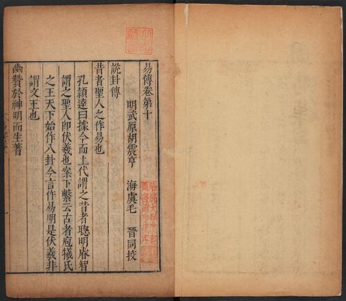 页面提取自－周易集解.十卷.唐.李鼎祚撰.明.胡震亨.毛晋同校.明万历时期刊本-6