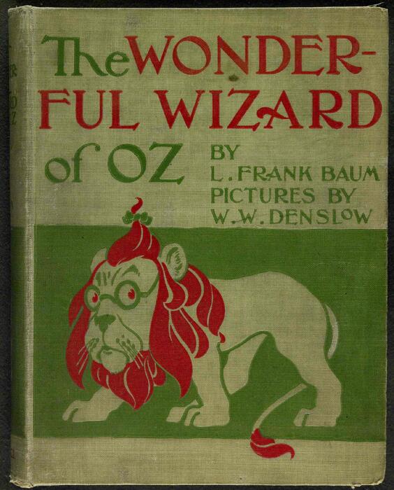 绿野仙踪.the wonderful wizard of oz.by l.frank baum.w.w.denslow.1900年