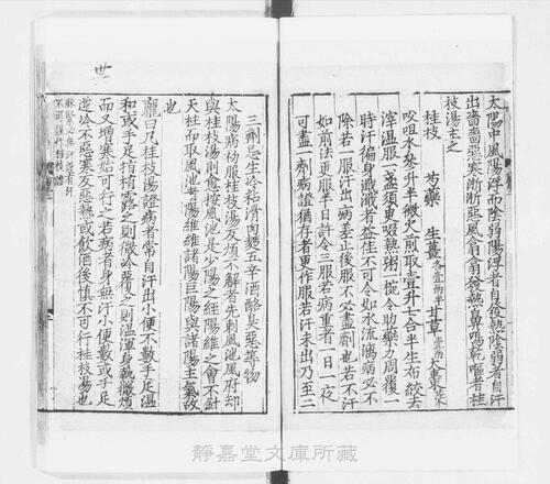页面提取自－s064宋版.子部.伤寒总病论.6卷.附音训1卷.修治药法1卷.宋.庞安时撰.南宋刊.抄补.4册-2