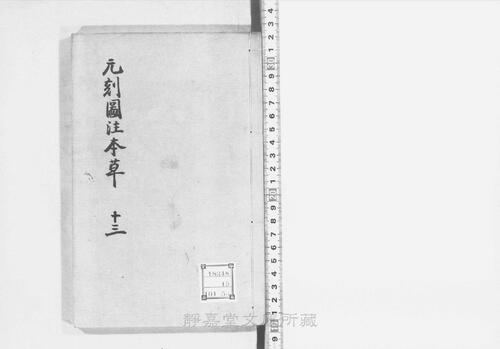 页面提取自-s206元版.子部.新编证类图注本草.42卷.首目1卷.序例5卷.宋.寇宗奭撰.许洪等校.元刊.带图本.15册-13 页面提取自-s206元版.子部.新编证类图注本草.42卷.首目1卷.序例5卷.宋.寇宗奭撰.许洪等校.元刊.带图本.15册-13