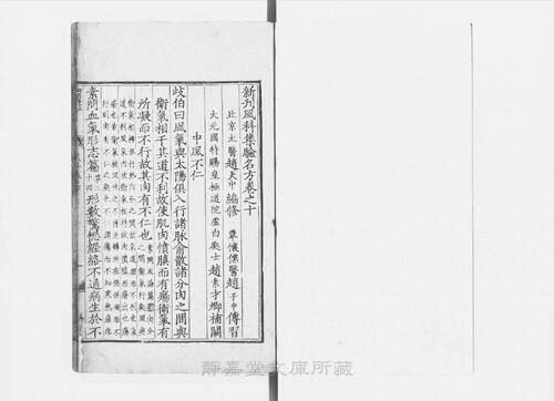 页面提取自－s209元版.子部.新刊风科集验名方.存27卷（卷9缺）.首目1卷.金.赵大中撰.元.赵素补.元大德10年刊.28册-10