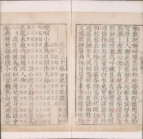 页面提取自－集千家注杜工部诗集.二十卷.杜工部文集.二卷.唐.杜甫著.明嘉靖时期据玉几山人校刊本-3