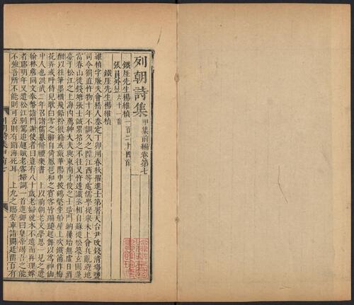 页面提取自－列朝诗集.01.子丑寅卯.八十一卷.清.钱谦益辑.清顺治九年毛晋刻本-4