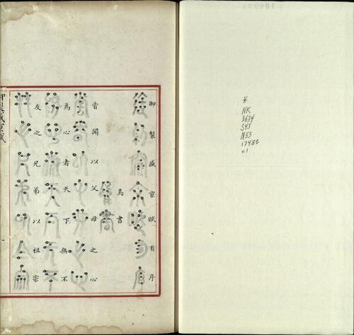 汉满合璧御制盛京赋.03.龙书.鸟书.奇字.穗书.清乾隆十三年内府精写本-3