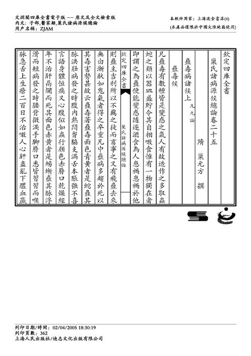 诸病原候论-巢元方_361-403