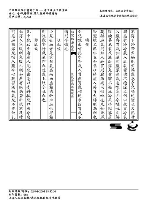 诸病原候论-巢元方_664-715