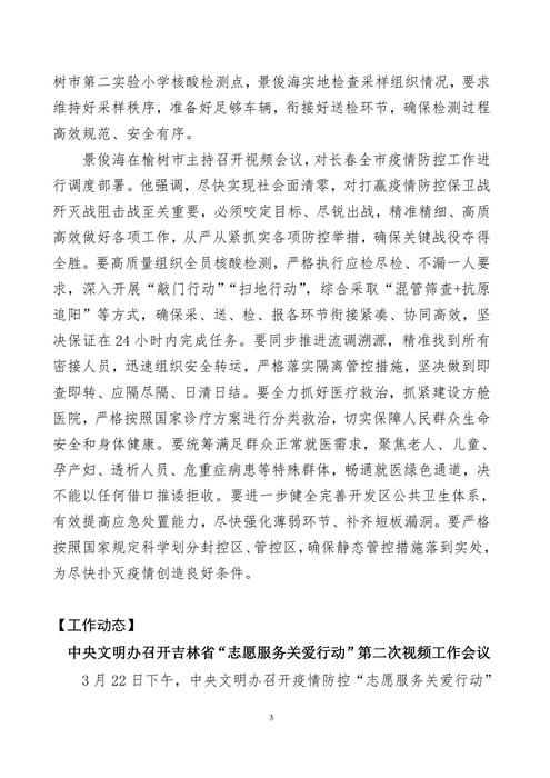 吉林志愿者在行动简报(11)改