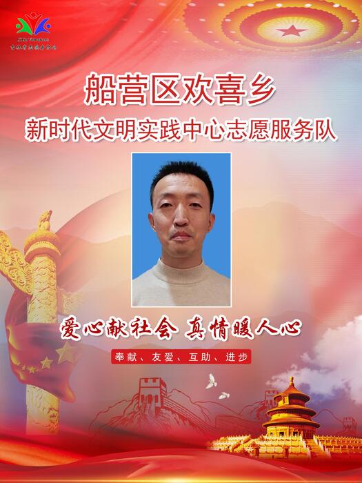 16.吉林市船营区欢喜乡新时代文明实践所专职公益岗张家睿 16.吉林市船营区欢喜乡新时代文明实践所专职公益岗张家睿